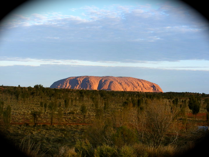 uluru australia outback