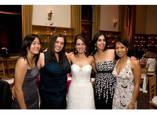 All five of us at Mr. M & my wedding, 2008.