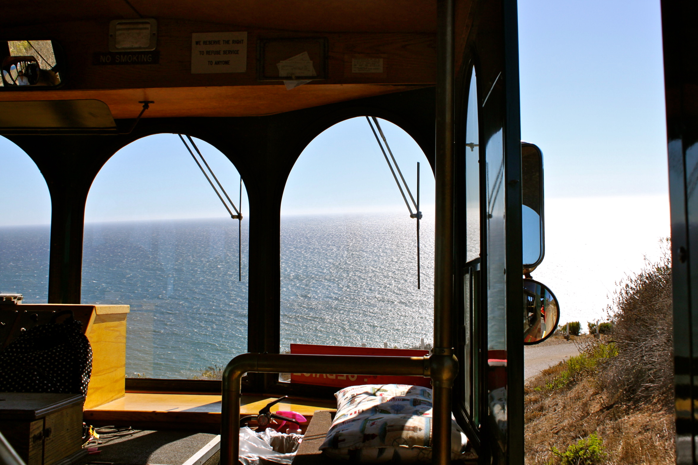 port san luis lighthouse trolley