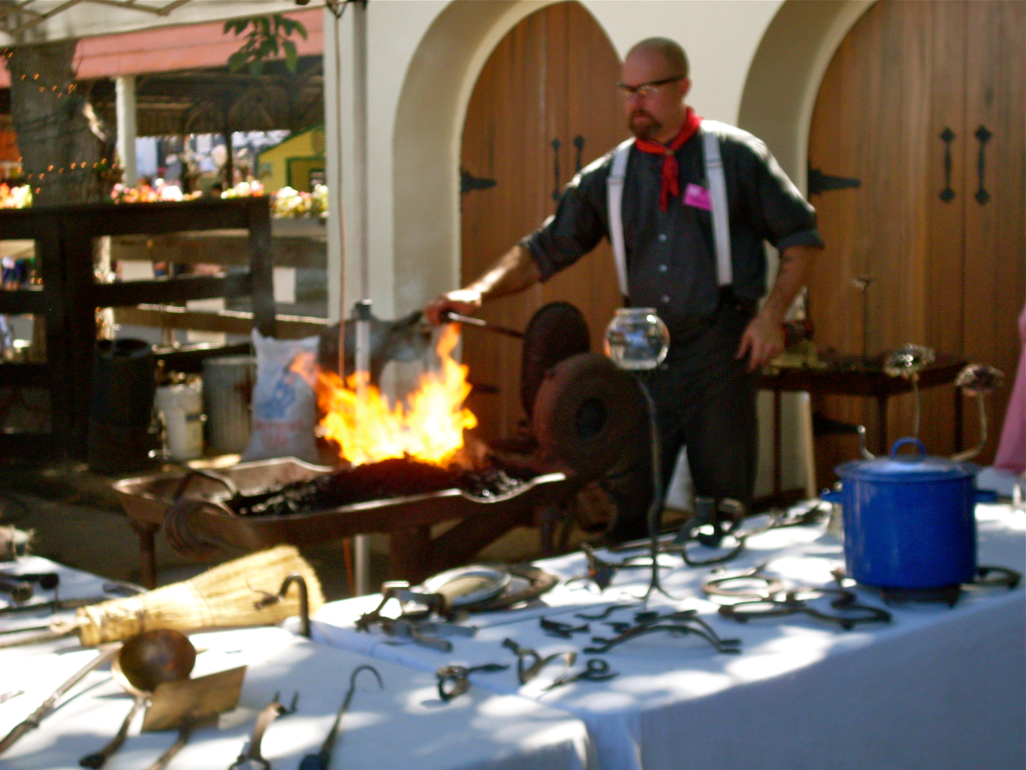 blacksmith la county fair