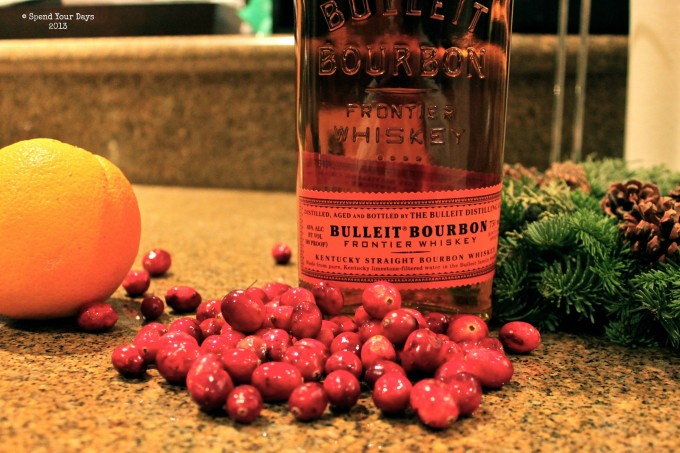 thanksgiving cranberry old-fashioned cocktail