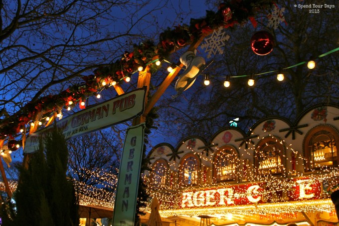 london uk england christmas market fair