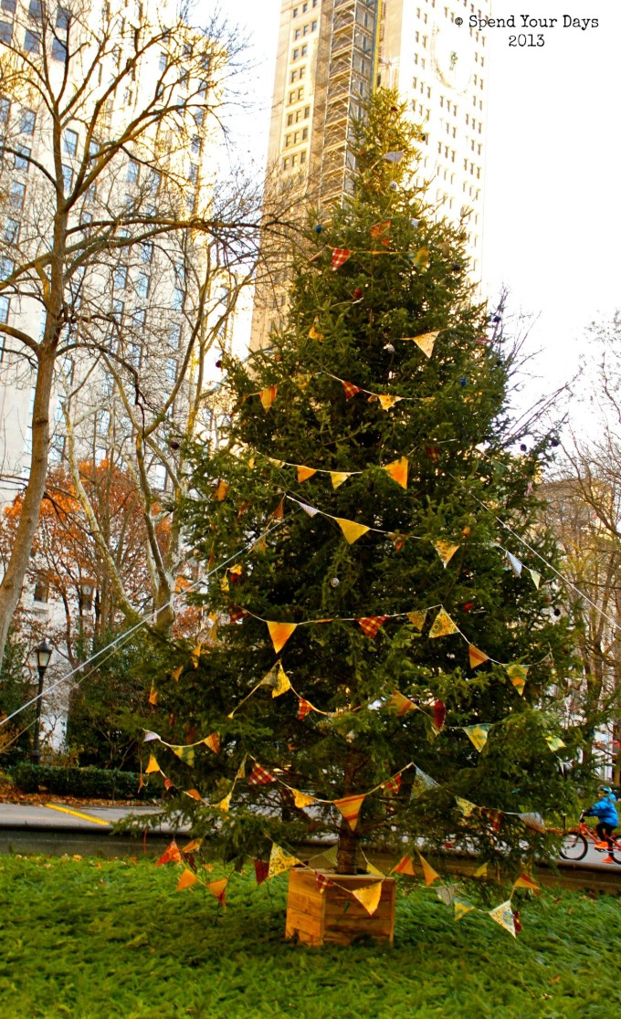 madison square park christmas tree new york