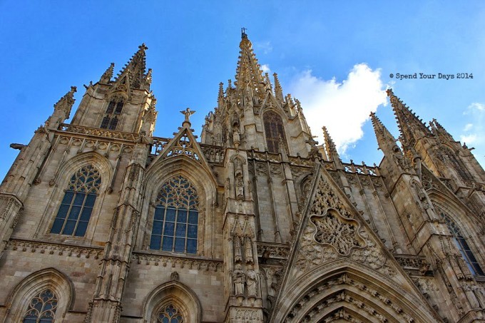 barri gotic barcelona spain