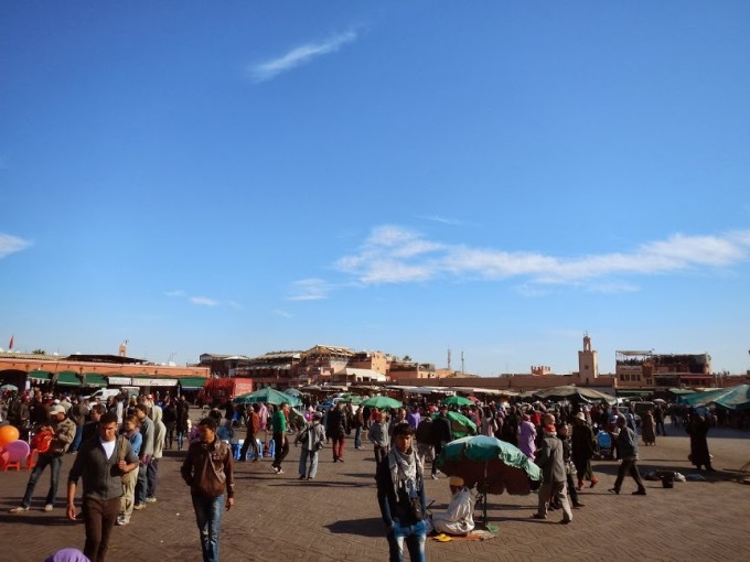 morocco marrakech djemaa el-fna square