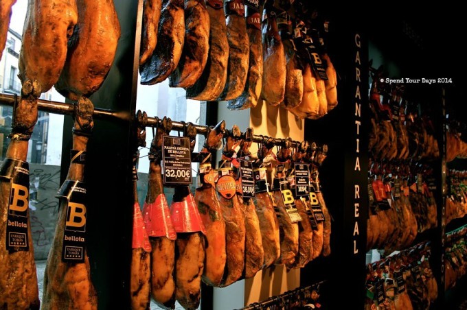 jamon iberico madrid spain