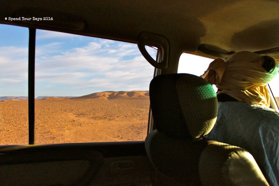morocco sahara erg chigaga desert drive