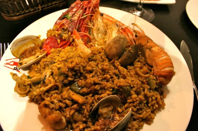 el caldero paella madrid spain