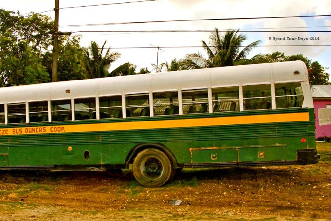 belize bus public transportation