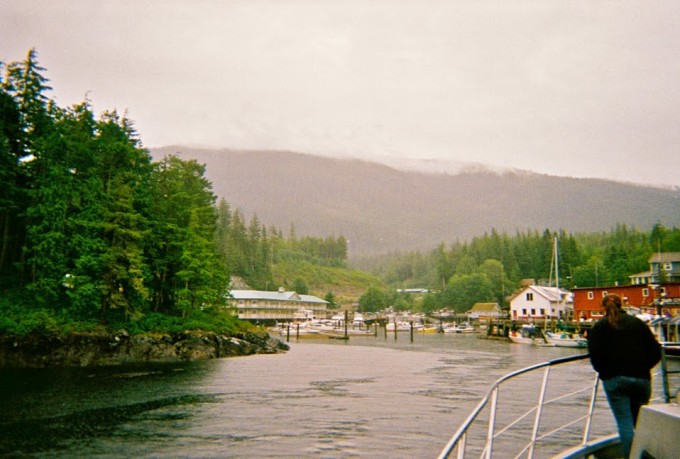 telegraph cove orca vancouver island canada