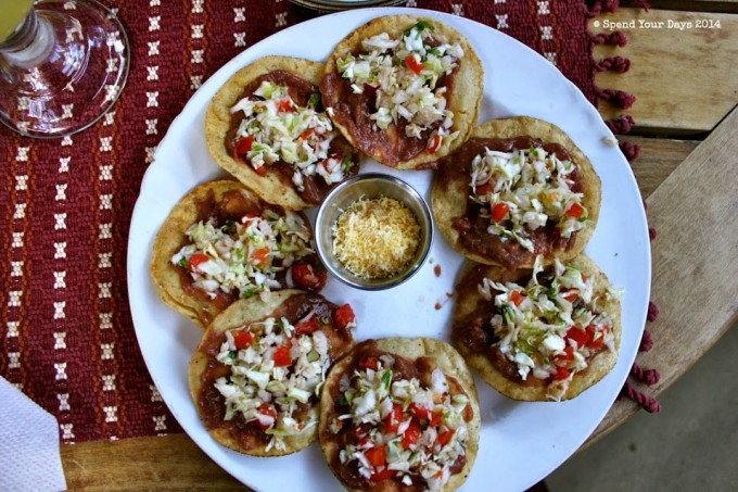 garnaches san ignacio belize tostadas