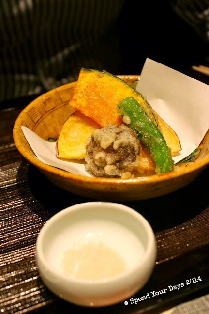 vegetarian kaiseki tokyo japan ginza nagamine