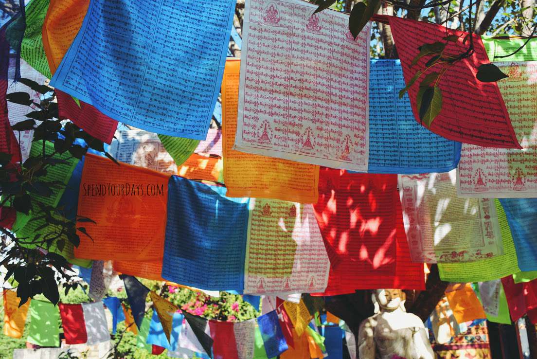 bhutan prayer flags