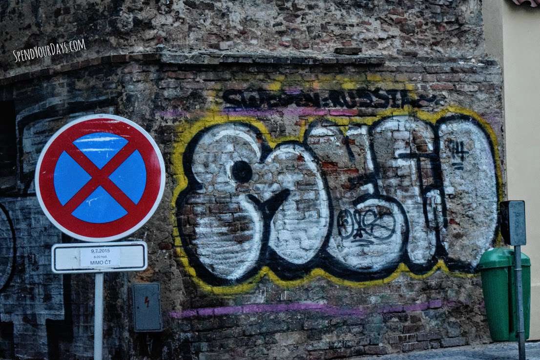 graffiti prague czech republic