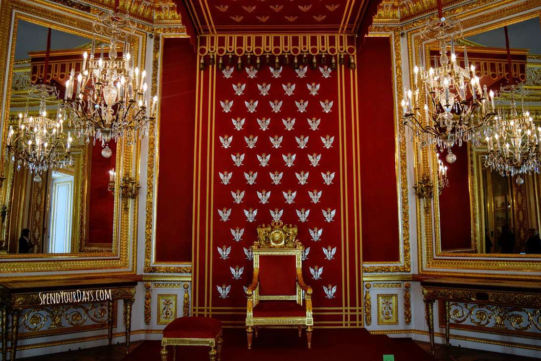 throne room royal castle warsaw poland