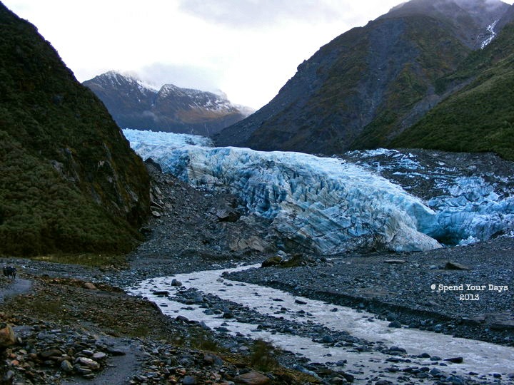 On the Ice in New Zealand - Spend Your Days